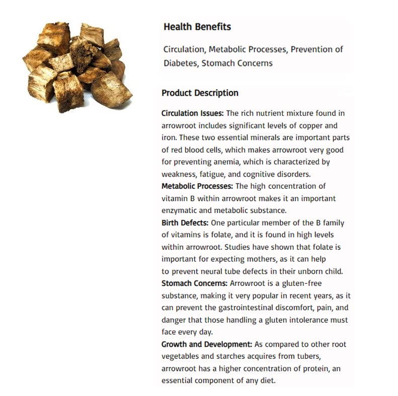 Miniatura 3 de (Medicianl hierbas coreanas) Arrowroot, GMPGAP Producto 4oz113g