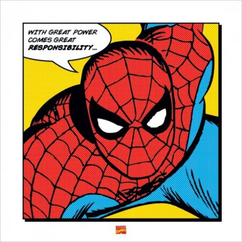 スパイダーマン アートプリント ポスター スパイダーマン/インテリア/グラフィックアート/アートポスター