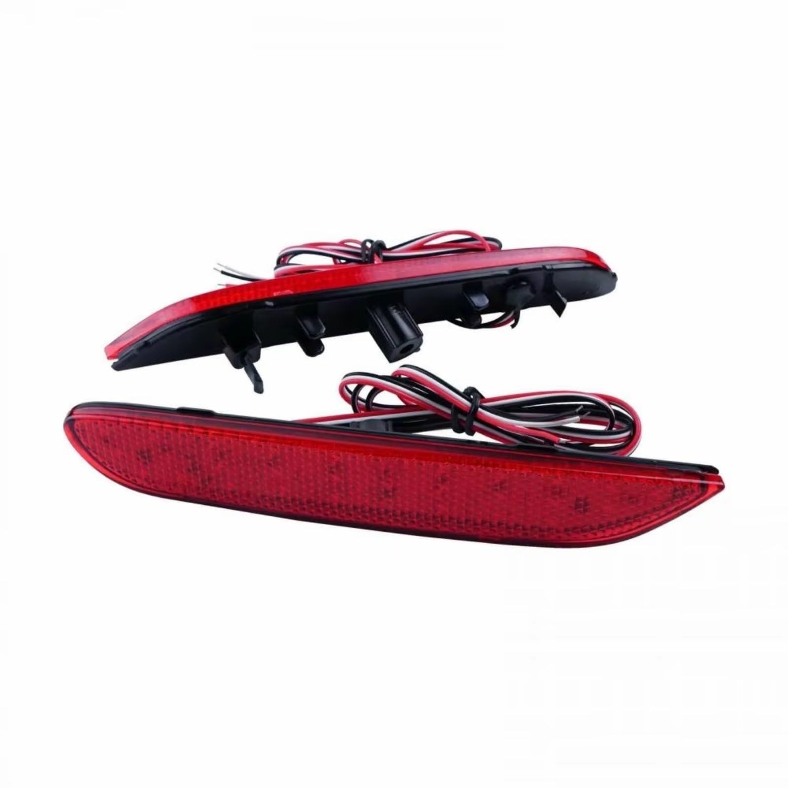 RéFlecteurs ArrièRe Compatible Avec Nissan Pour Infiniti Pour Q50 2014-2017 Pour QX56 2011-2013 2 Réflecteurs Pare-chocs Arrière Avec Clignotant Arrière NI1185101