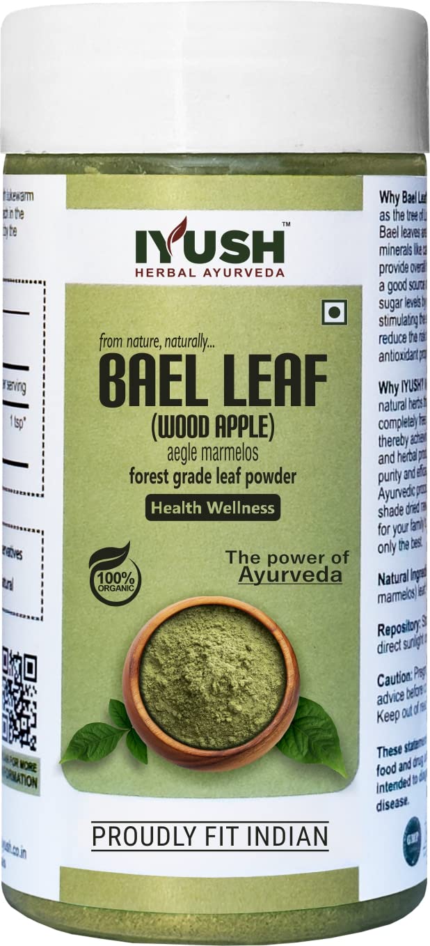 Buy IYUSH Herbal Ayurveda Bael Leaf Powder 250gm Belpatra Powder