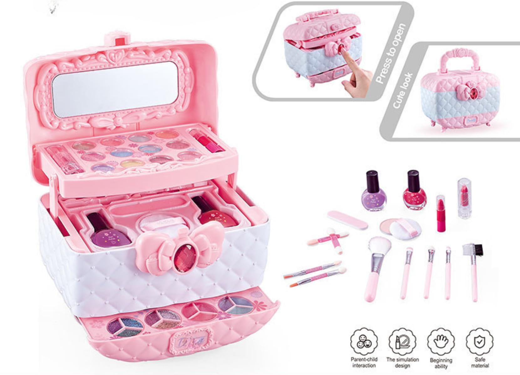 Amazon | Zehaiwl メイクセット 女の子 お化粧セット 女の子 お