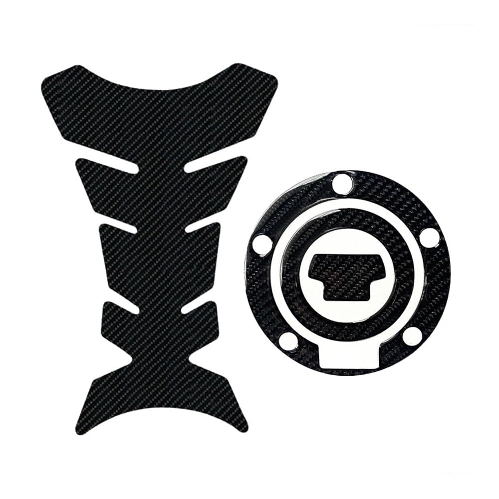 Carbon Look Motorcycle Tank Pad Protector Case Stickers Decal for YAM&AHA R6 R1 YZF YZFR6 YZFR1 Tank Pad Motorbike Tank Traction Fuel Decal Tank