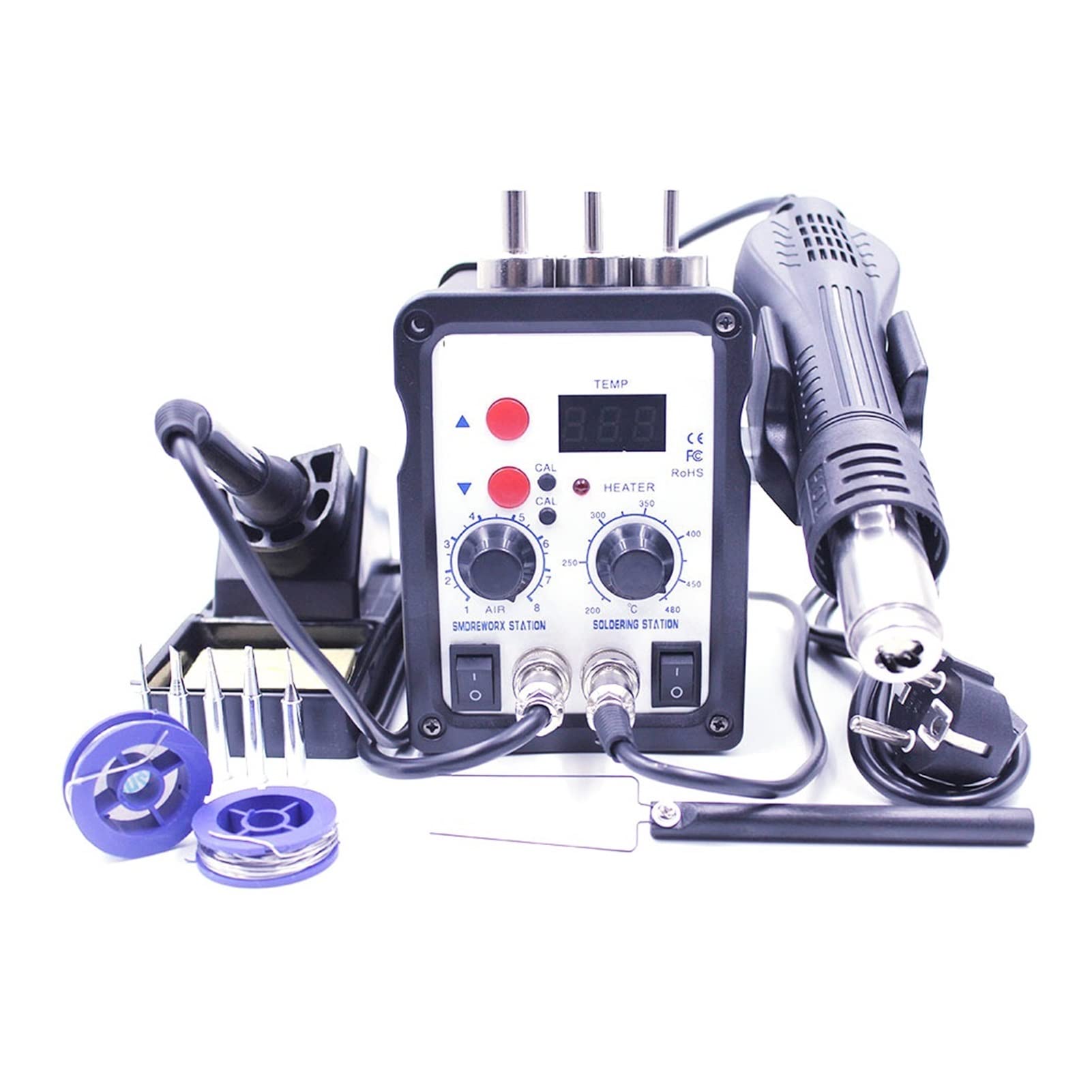 Máquina de soldar 8586 para reparación de placas electrónicas y reparación BGA