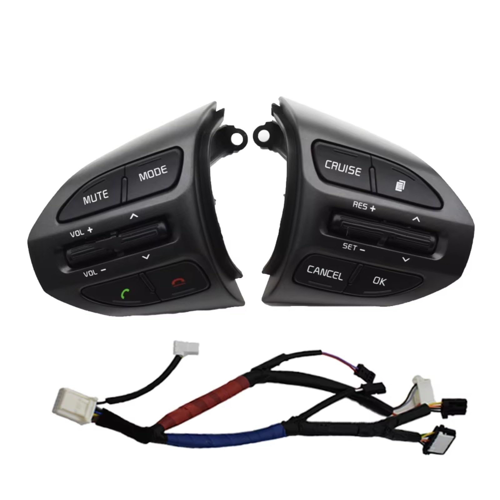 Botón control de crucero multifuncional para Kia Optima con control de menú integrado 6