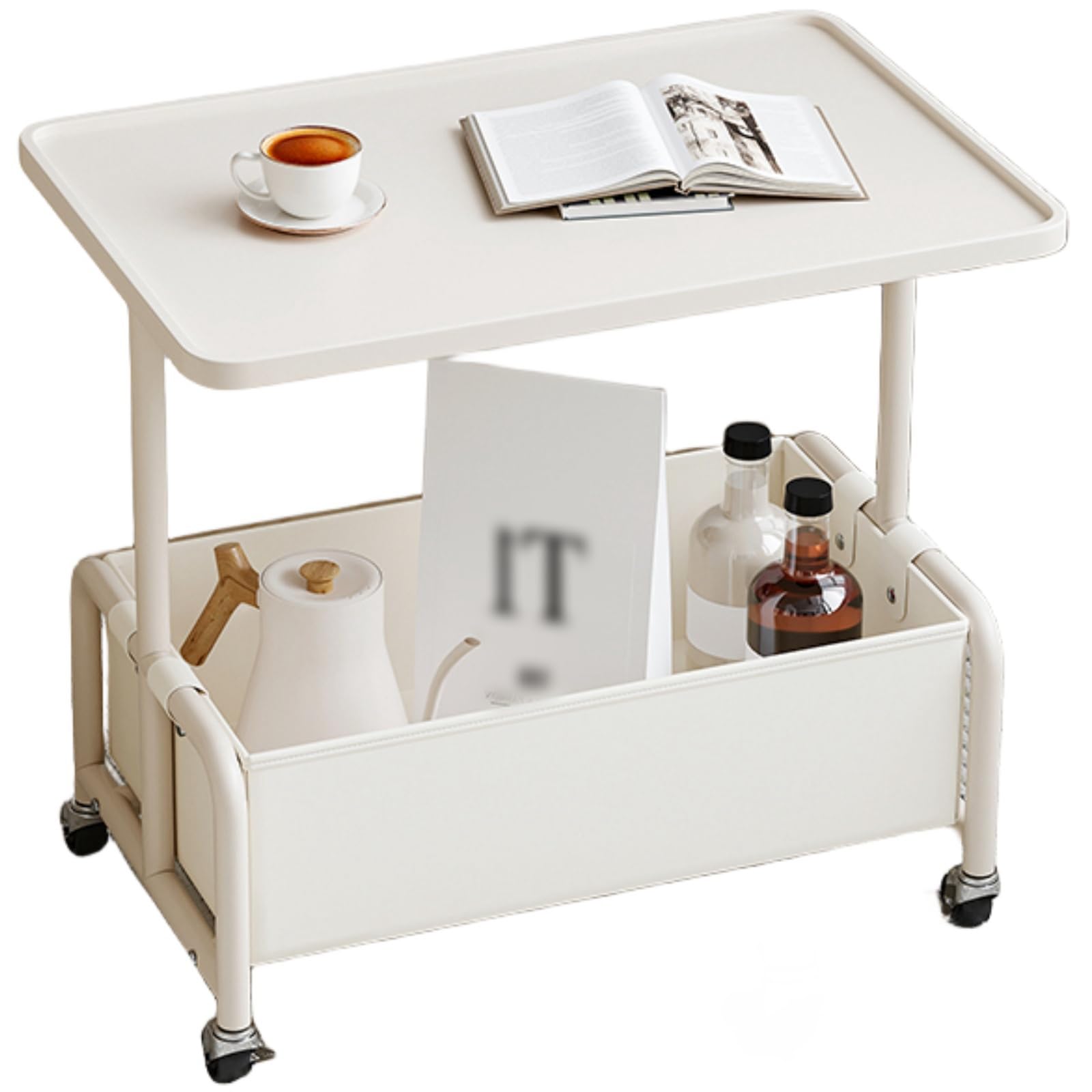 Carrello portaoggetti su ruote, carrello mobile con ripiani a 3 livelli, scaffale portatile per cucina, artigianato, bellezza o forniture per ufficio