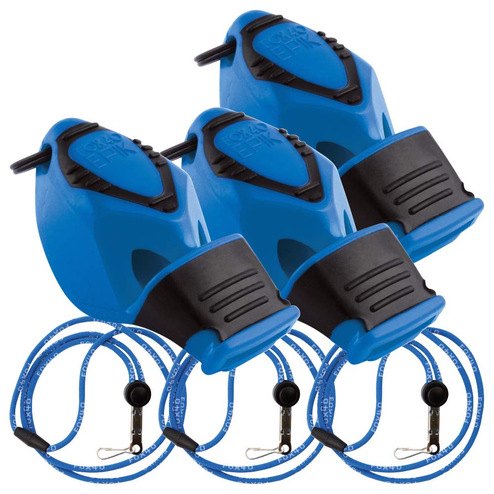 Fox 40 EPIK CMG w/Breakaway Lanyard 3 Pack