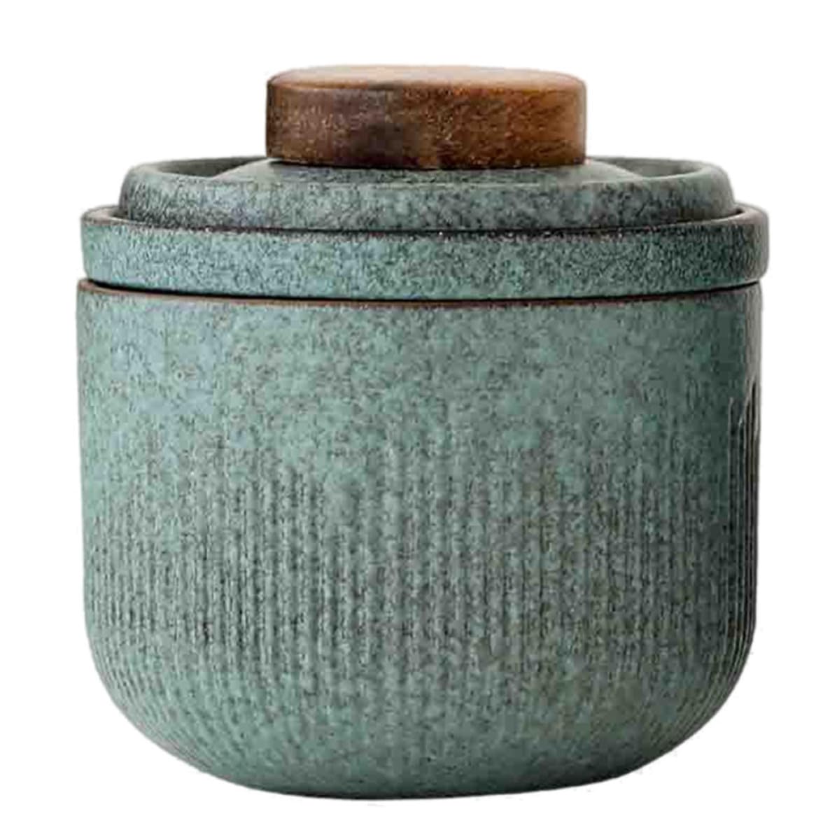 Juego de té portátil de cerámica matcha con taza filtro y bolsa de viaje para exteriores