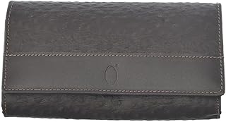 محفظة جلد الفا A02-09-804 35 6 مقاس L بني داكن الرجال