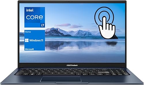 ASUS Vivobook - Computadora portátil, pantalla táctil FHD de 15.6 pulgadas, procesador Intel Core i7-1255U, 40 GB de RAM, SSD de 2 TB, teclado