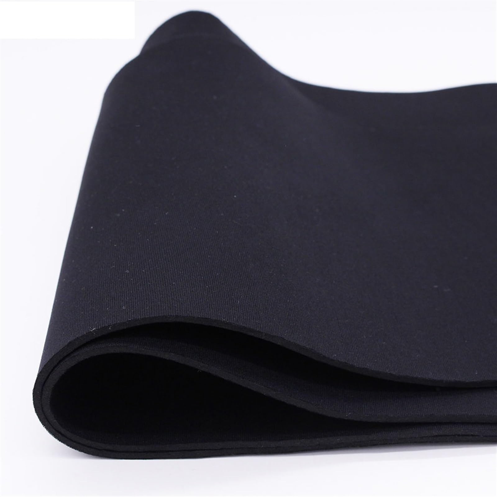 Tissu en néoprène imperméable, Tissu néoprène 2-5mm imperméable Coupe-Vent Noir Vert 10-20x30-45cm for Combinaison de plongée(4 mm Black,10cm X 45 cm)