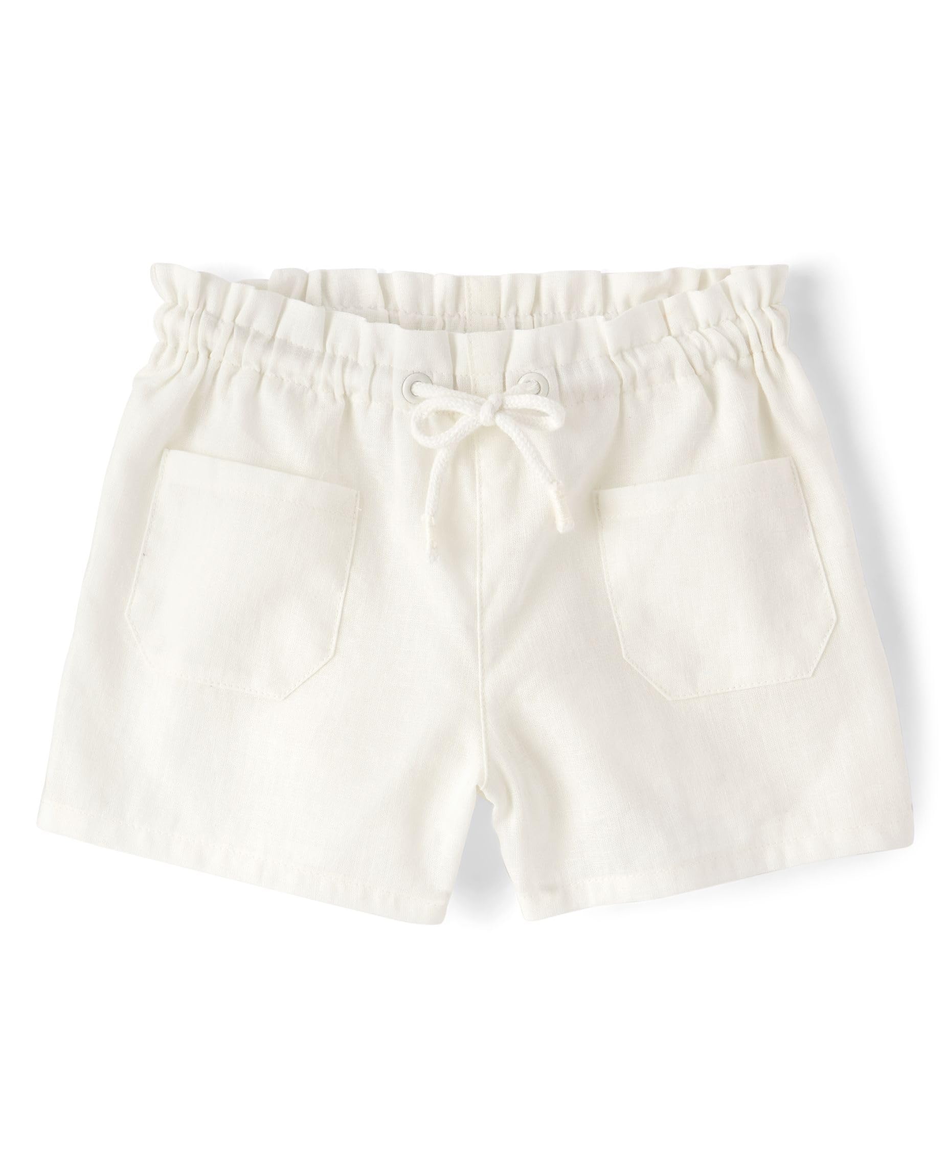 Gymboree Girls and Toddler Tie Front Linen Shorts