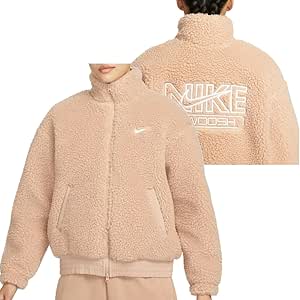 NIKE(ナイキ) NSWスウッシュPLSHジャケットレディースS身長150-165cmアウター国内正規品DR5629-200ベージュ