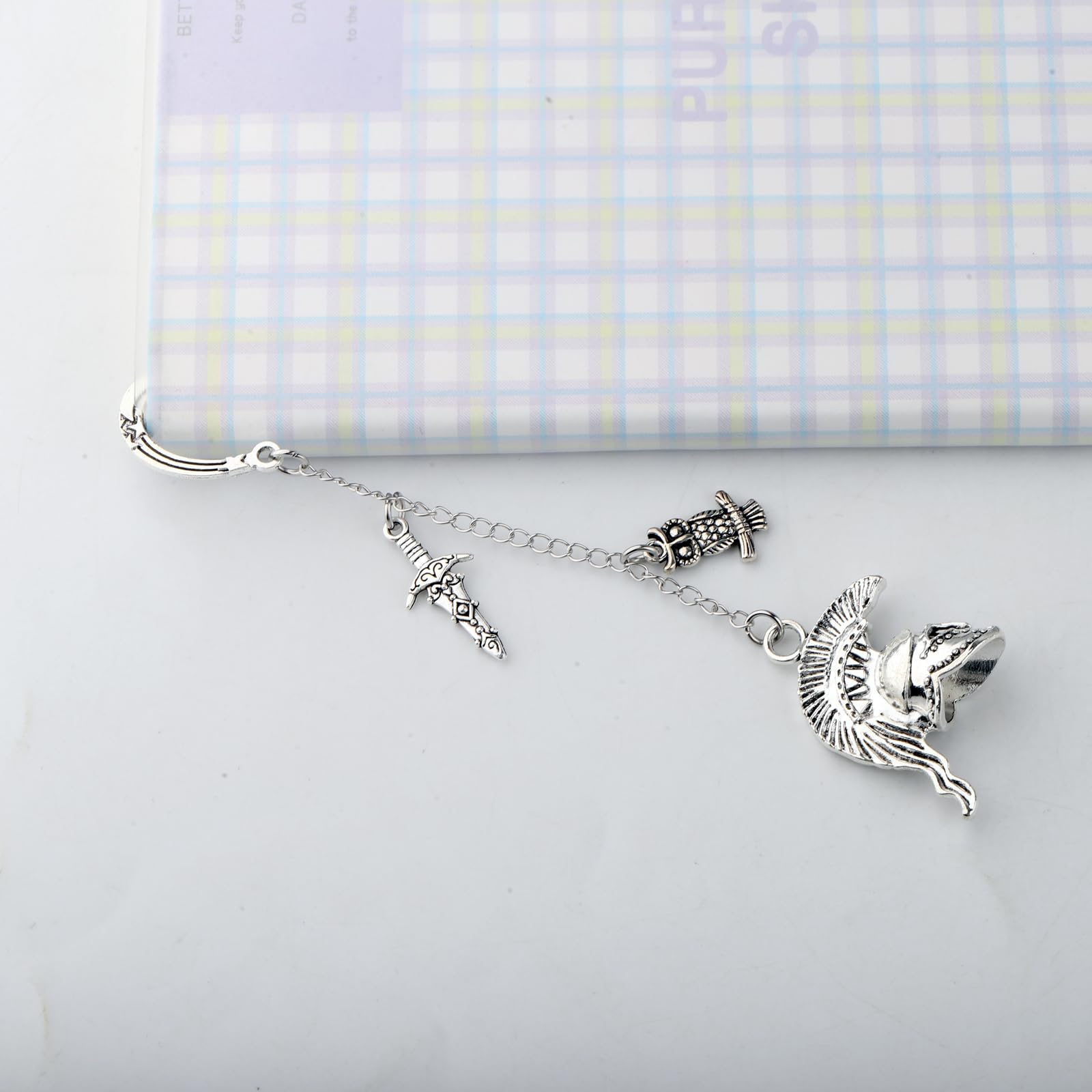 KUIYAI Greek Goddess Athena Bookmark for Book Lover Goddess of Wisdom Mythology Gift Owl of Athena Gift (Athena bm2UK) - Image 4