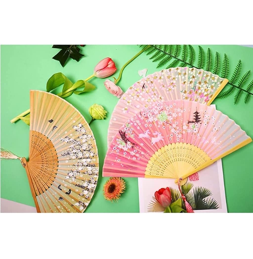 Evantail Pliable Éventail Pliant Super Grand Énorme Décoration De