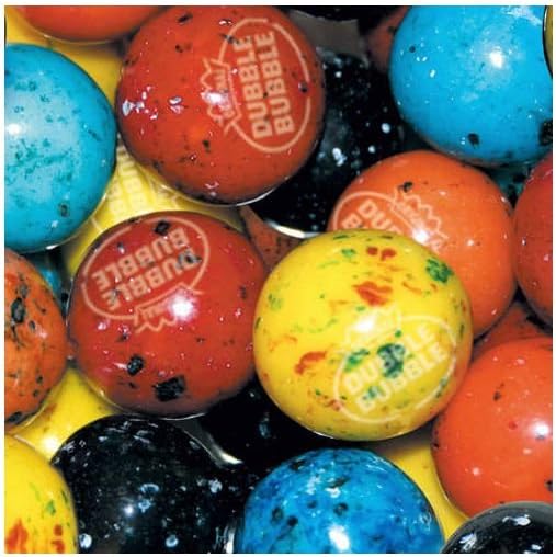 Dubble Bubble Splat Tie Dye 24mm Gumballs - 850 Count