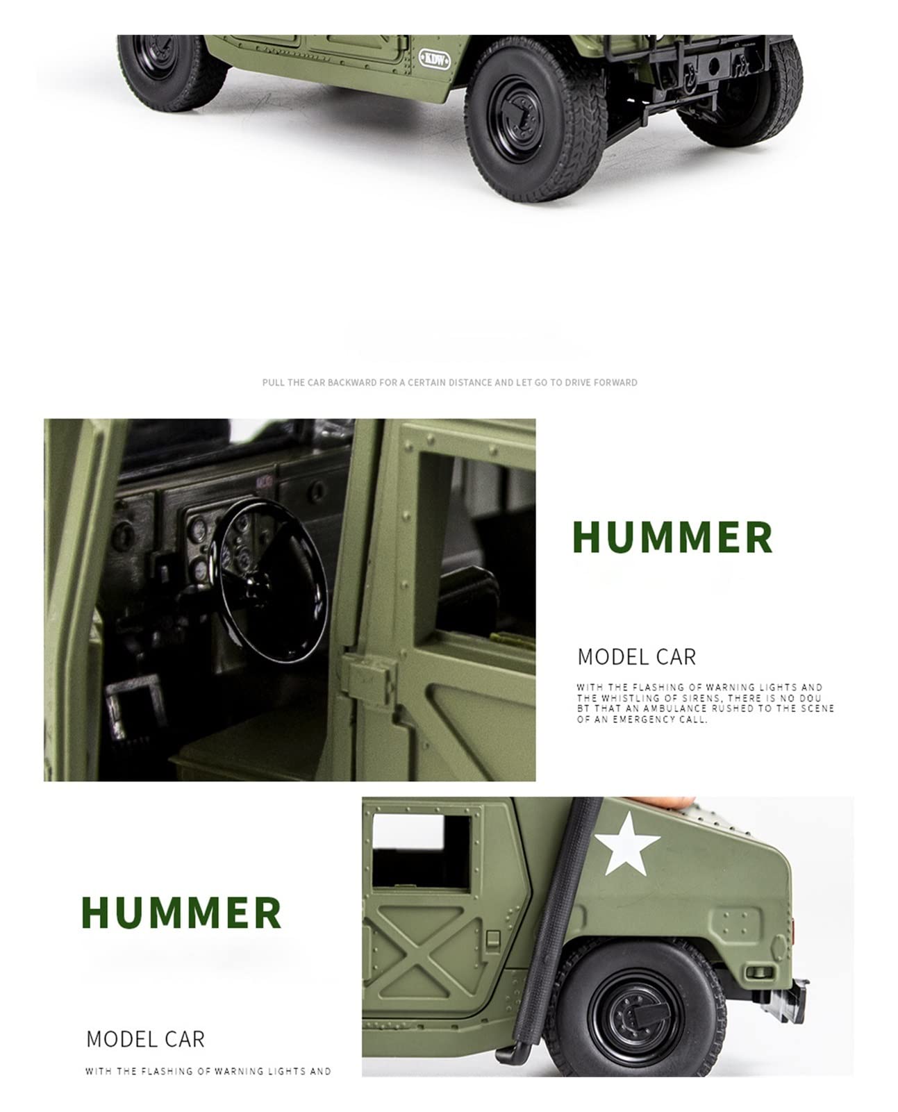 Amazon | ミニカー スケールモデルカー 1/18ハマーH1改造装甲