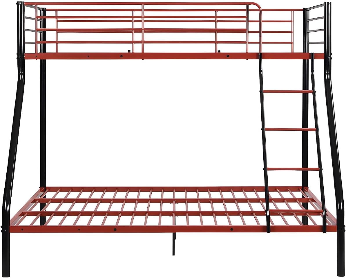 Quddiem view of the Vente-unique ELEVATIO IV Bunk Bed frame without bedding