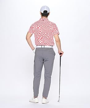 Amazon | [ルコックスポルティフゴルフ] ゴルフパンツ 9分丈