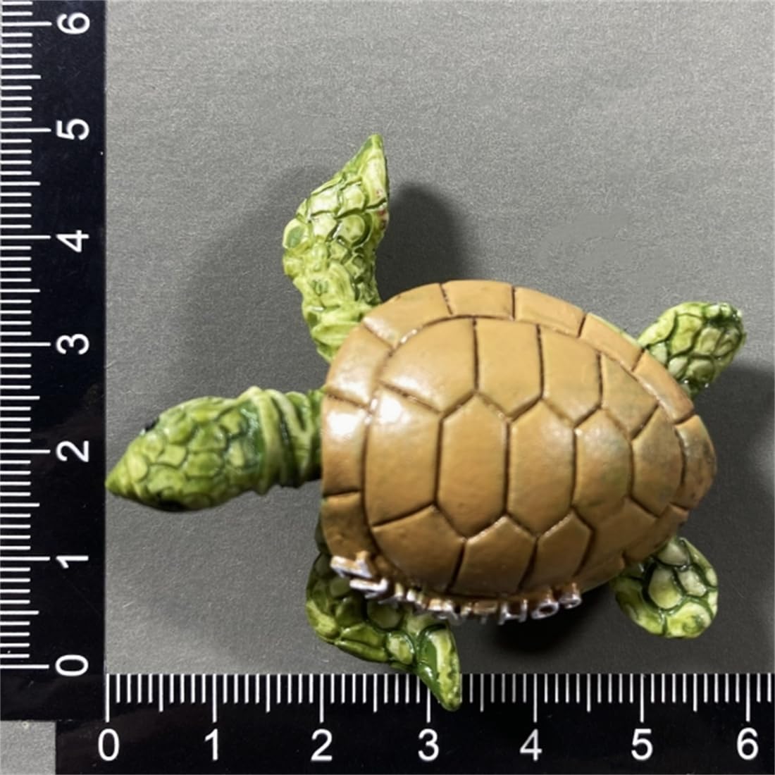 Magnete Frigorifero 3D Zakynthos Shipwreck Greece Con Tartaruga – Souvenir In Resina Fatto A Mano