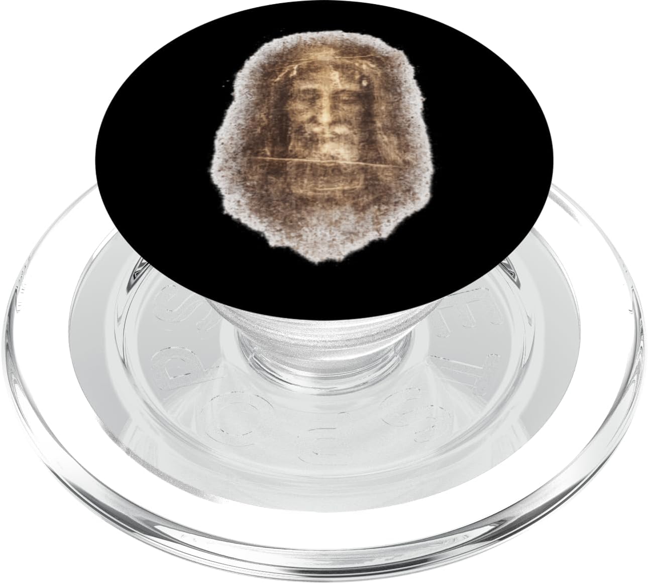 Jesus Face Vintage PopSockets PopWallet for MagSafe