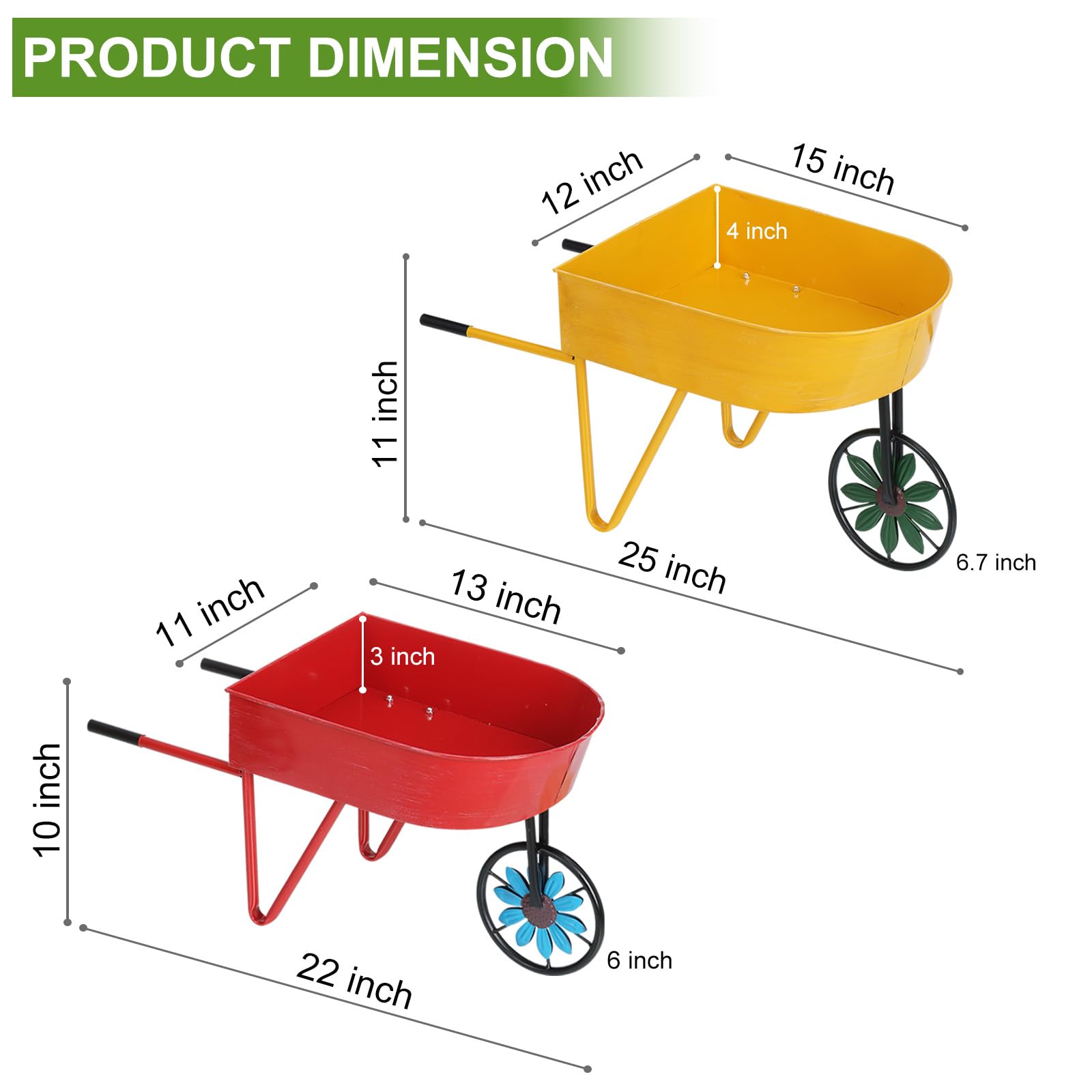 Spetebo Lot De 2 Supports De Fleurs En Métal Noir Pour L'Extérieur - 58