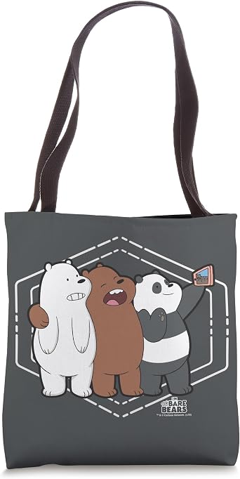 We Bare Bears Selfie Tote Bag