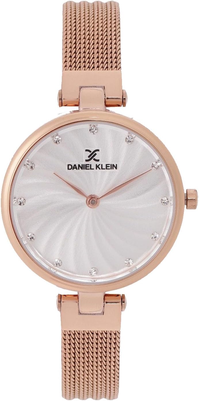 Daniel Klein Analog Silver Dial Women's Watch-DK11904-2