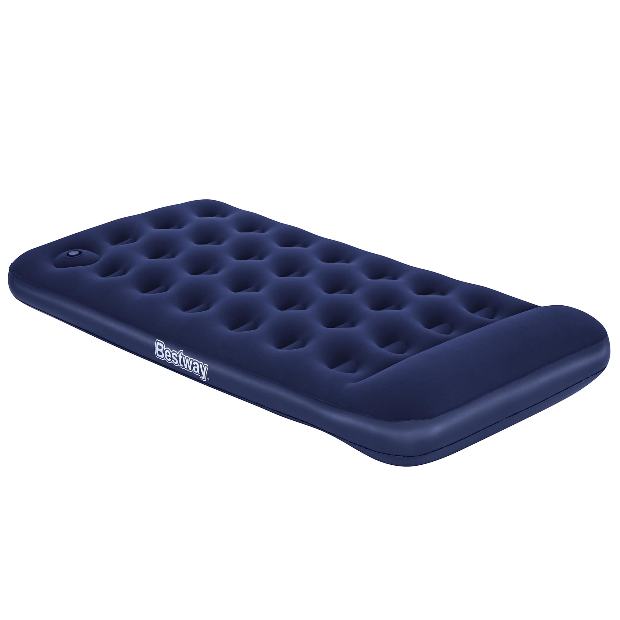 Bestway Materasso ad aria per letto matrimoniale, 28 cm, con pompa a pedale integrata