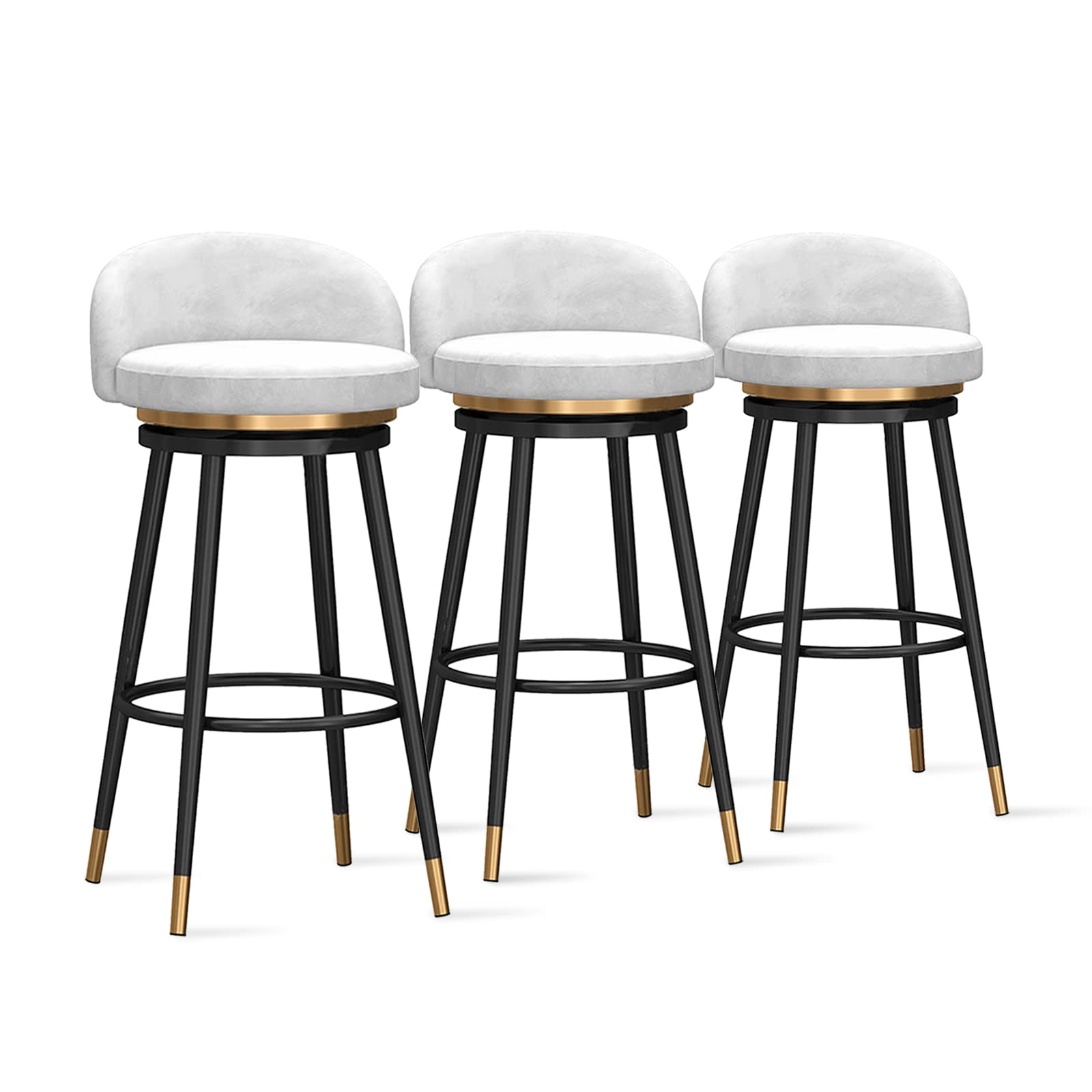 Amazon.co.jp: 360°回転カウンター高さバースツール、キッチン