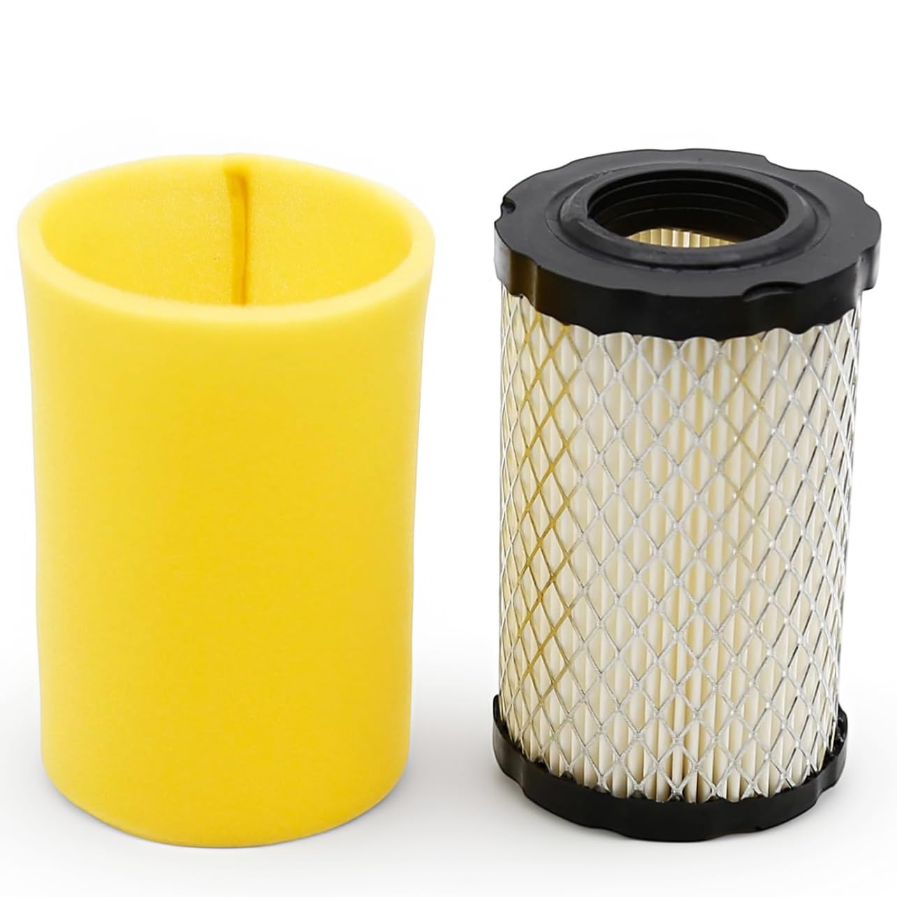 Lot de 8 filtres à air 796031 pour Briggs Stratton 594201, 590825, 591334, filtre à air MIU14395 pour John-Deere D100 L105 LA135 pour tondeuse Hus YTH22V46 YTH24V48