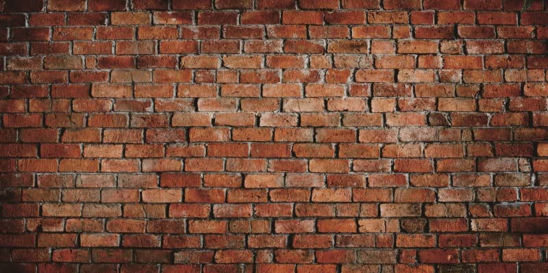 Yeele 20x10ft Red Brick Wall Photography Backdrop Retro Rustic Brickwall Photo Background Kids Birthday Party Cake Smash Photoshoot Wedding Graduation Party Decor Banner Photo Booth Studio Props