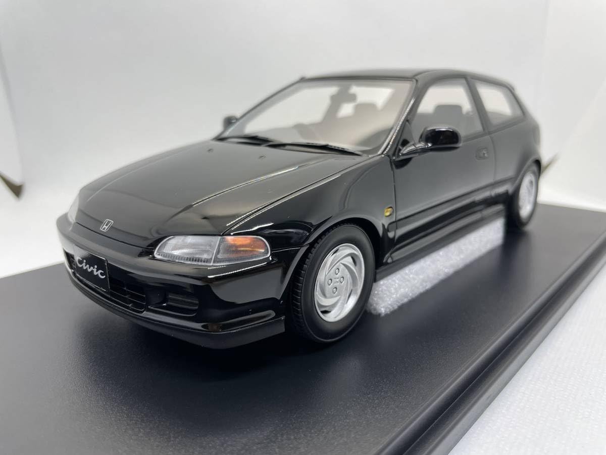Amazon | Onemodel 1/18 ミニカー シビック Honda Civic ブラック J01 