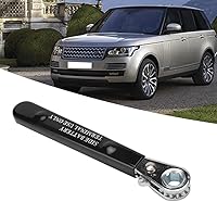 Vista 6 de Acouto llave de batería de terminal lateral, 5/16 pulgadas, 6 puntos, mango aislado, terminal lateral, llave de trinquete de batería, herramienta