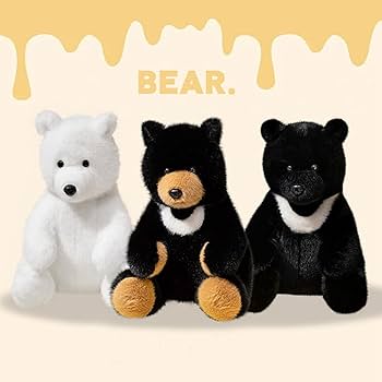 Amazon.co.jp: 大きいぬいぐるみツキノワグマ リアル熊ヒグマ