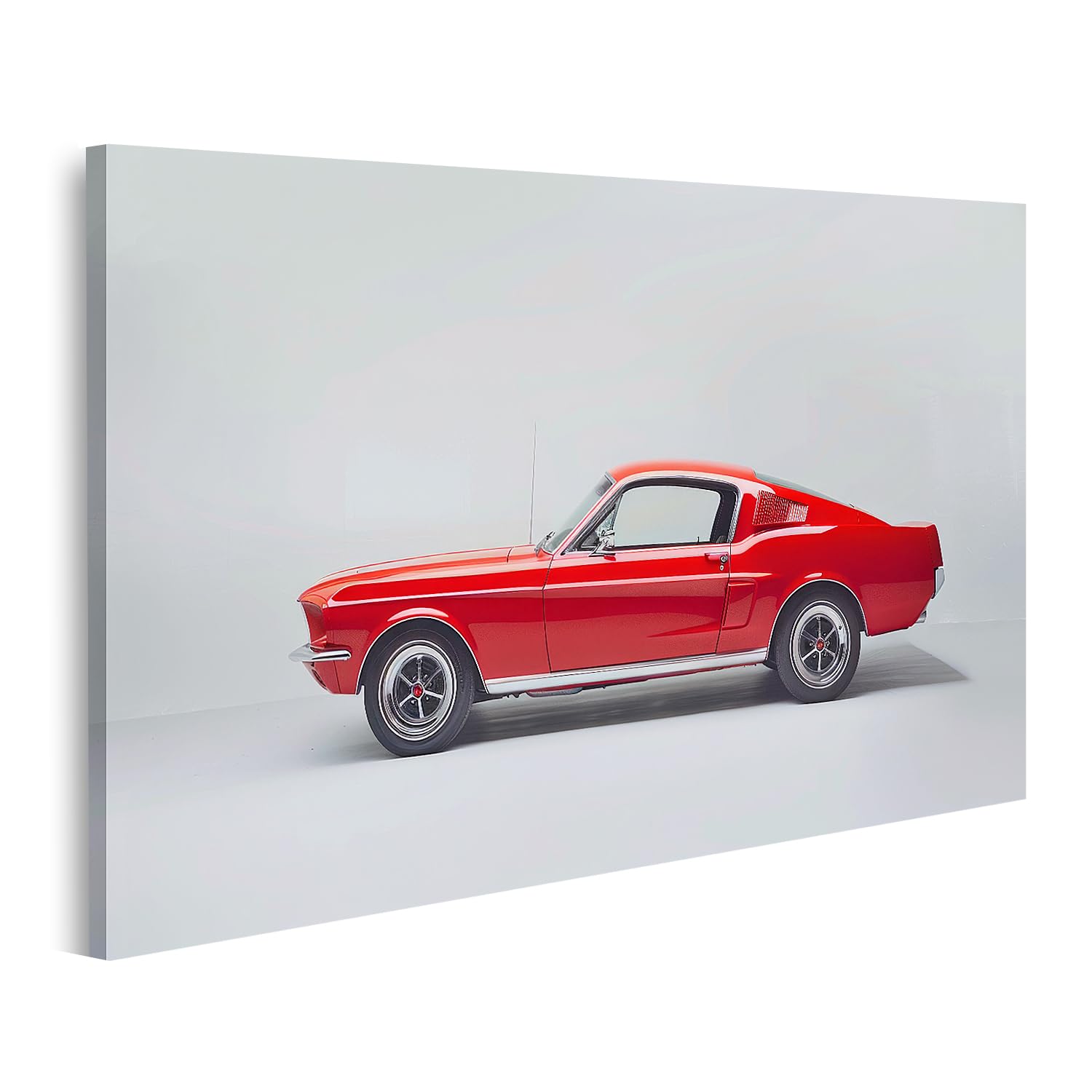 Tableau sur toile de qualité pour amateurs de voiture Mustang