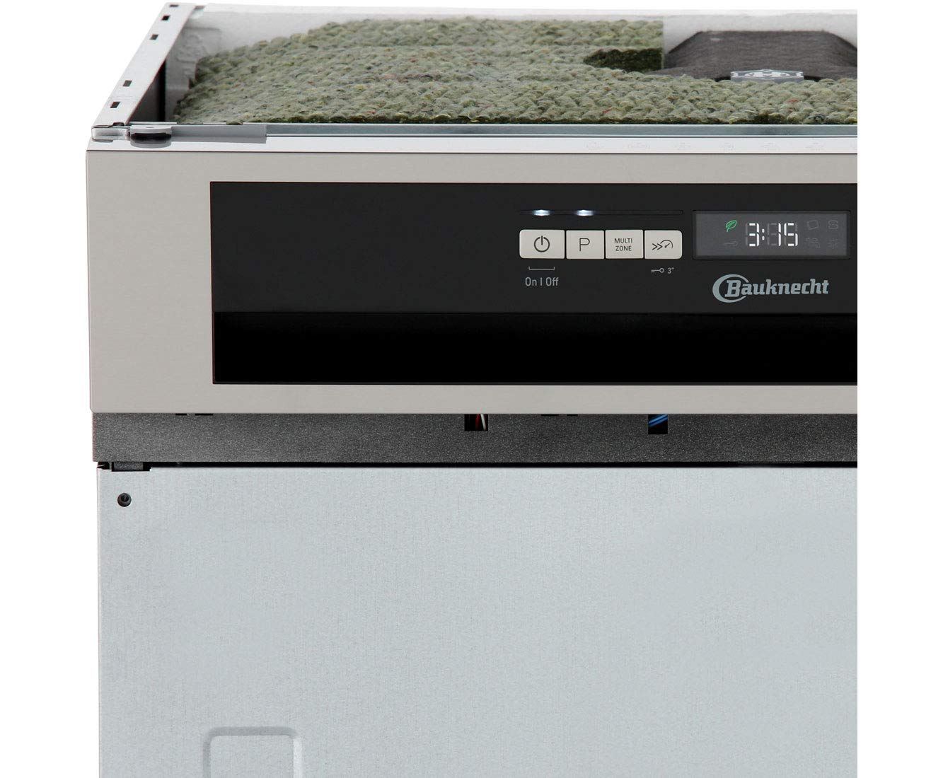 Bauknecht IBBO 3C26 X Teilintegrierter Geschirrspüler 60cm 14 Gedecke Active Dry Sensorprogramm Edelstahl