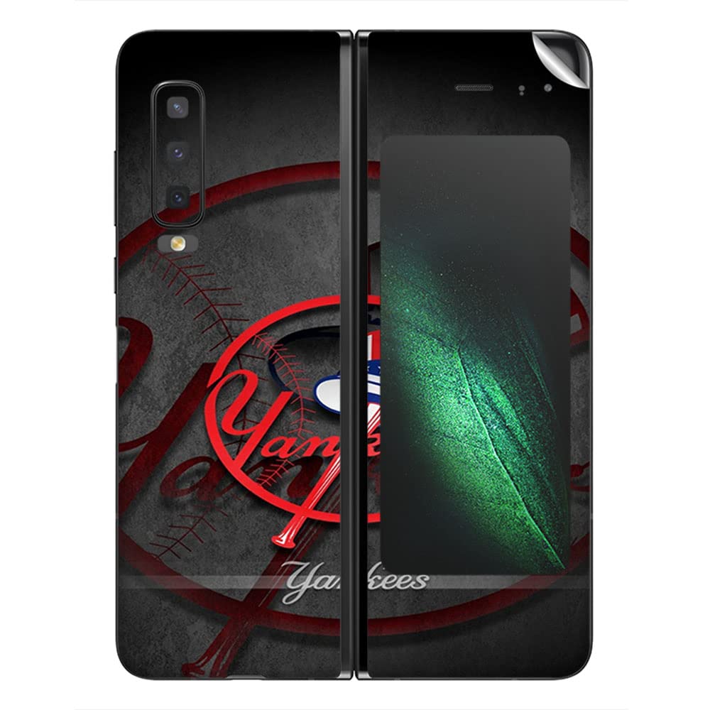 GADGETS WRAPGADGETS WRAP Printed Vinyl Skin Sticker Decal for Samsung Galaxy Fold 1 - Yanks