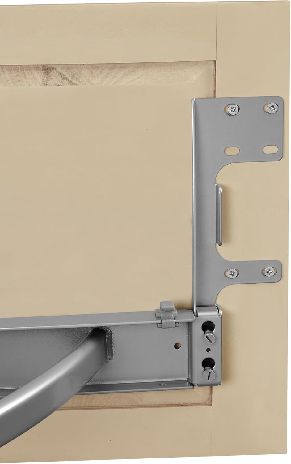 REV-A-Shelf Maple Two-Tier Solid Bottom Curve Optimizer for 18" Left Opening/Blind Right Corner Cabinets