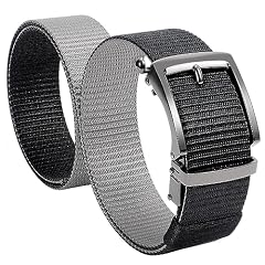 BELTROAD Ratchet Belts for Men Black Reversible Nylon Belt for Him Quick Release Hiking Rigger Belt