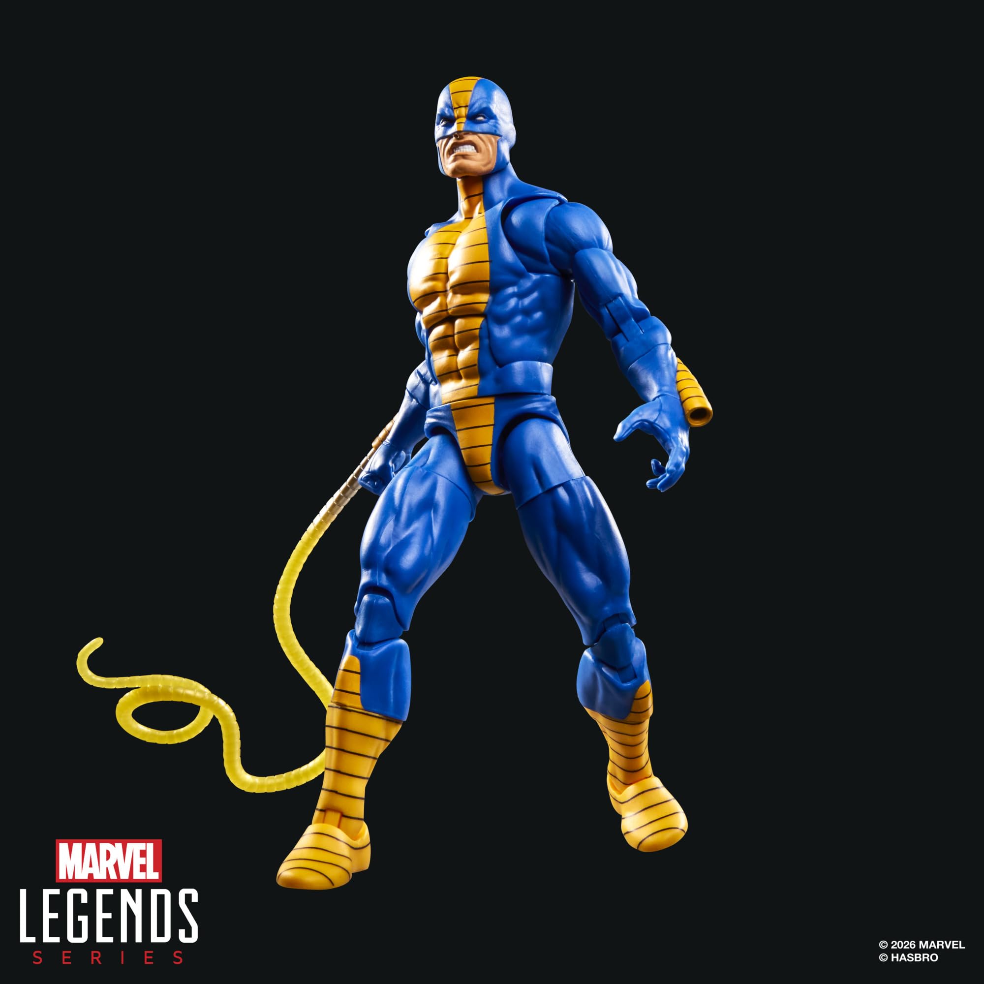 Marvel Legends Series, Secret Wars, Constrictor, Figura Retro Coleccionable de 15 cm con Escudo lenticular, Inspirada en los cómics de Marvel