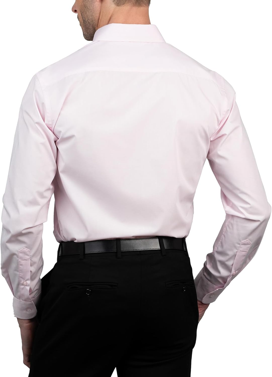 U.S. Polo Assn. Regular Fit Long Sleeve Button Down Dress Shirts for Men Wrinkle Free Long Sleeve Shirt Mens Formal Stretch - Image 5