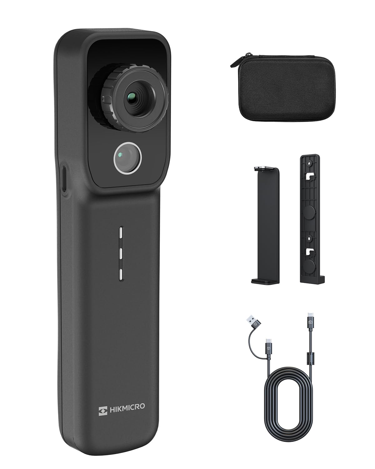 HIKMICRO Mini2W Drahtlose Wärmebildkamera 512×384 SuperIR, iOS/Android, 256x192 IR-Auflösung, Thermalkamera mit visueller Kamera, Manueller Fokus, für Telefon/Tablet/PC Windows