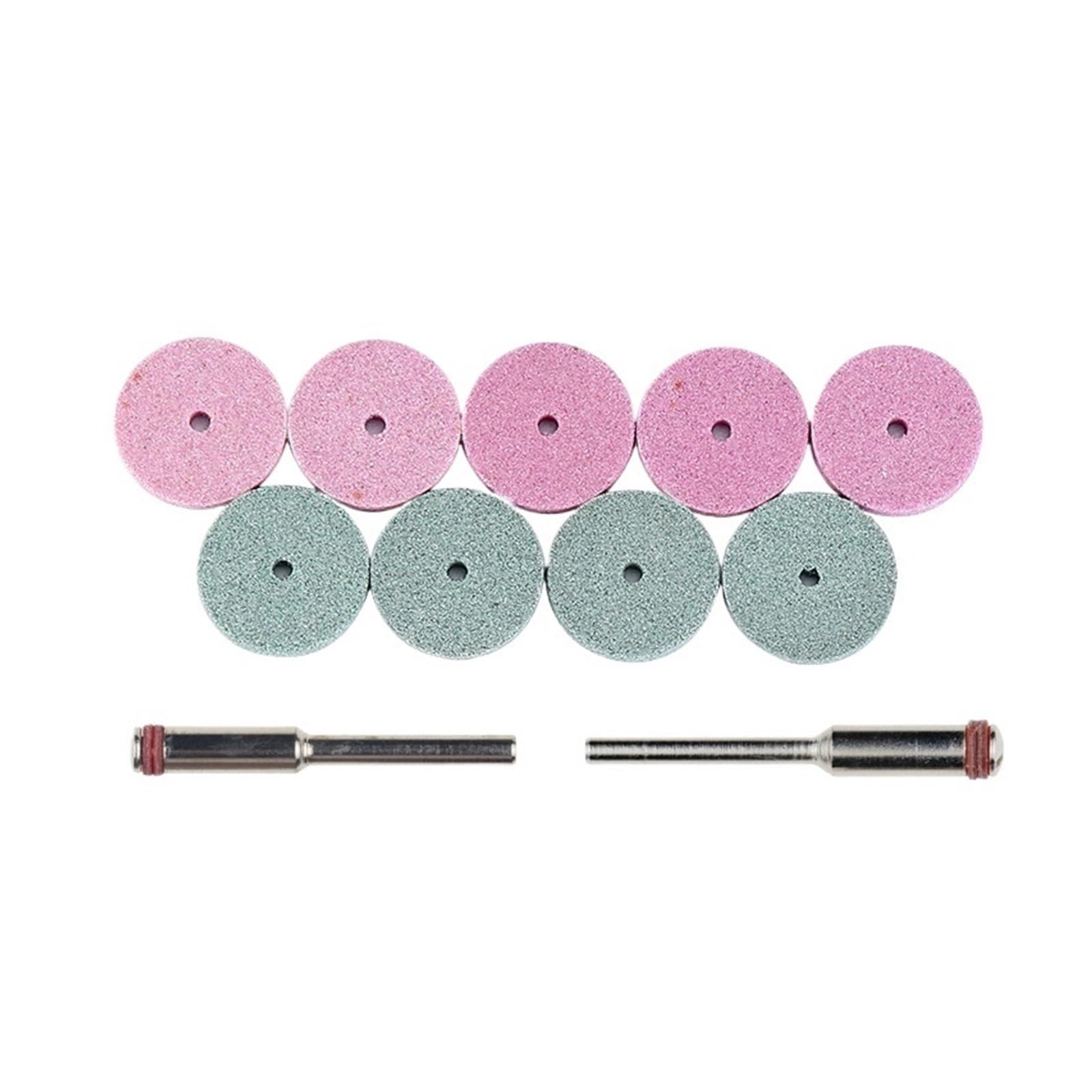 10 Mini Ruedas Abrasivas En Forma De T For Amoladora Neumática Eléctrica(Pink P120,2.35mm shank)