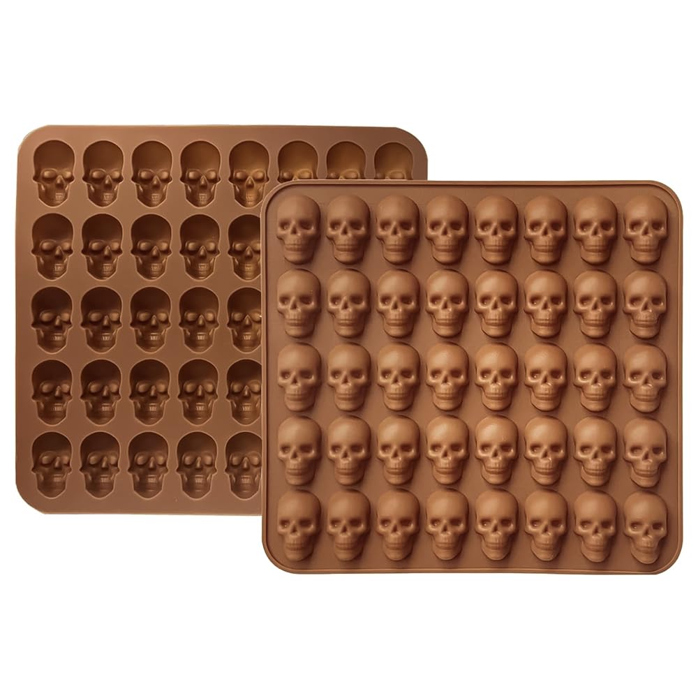 LightBeacon 2 Pièces Moule A Chocolat En Silicone, Moules à Truffe