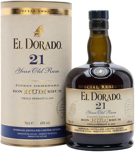 Rhum Vieux El Dorado Special Reserve 21 ans 43°