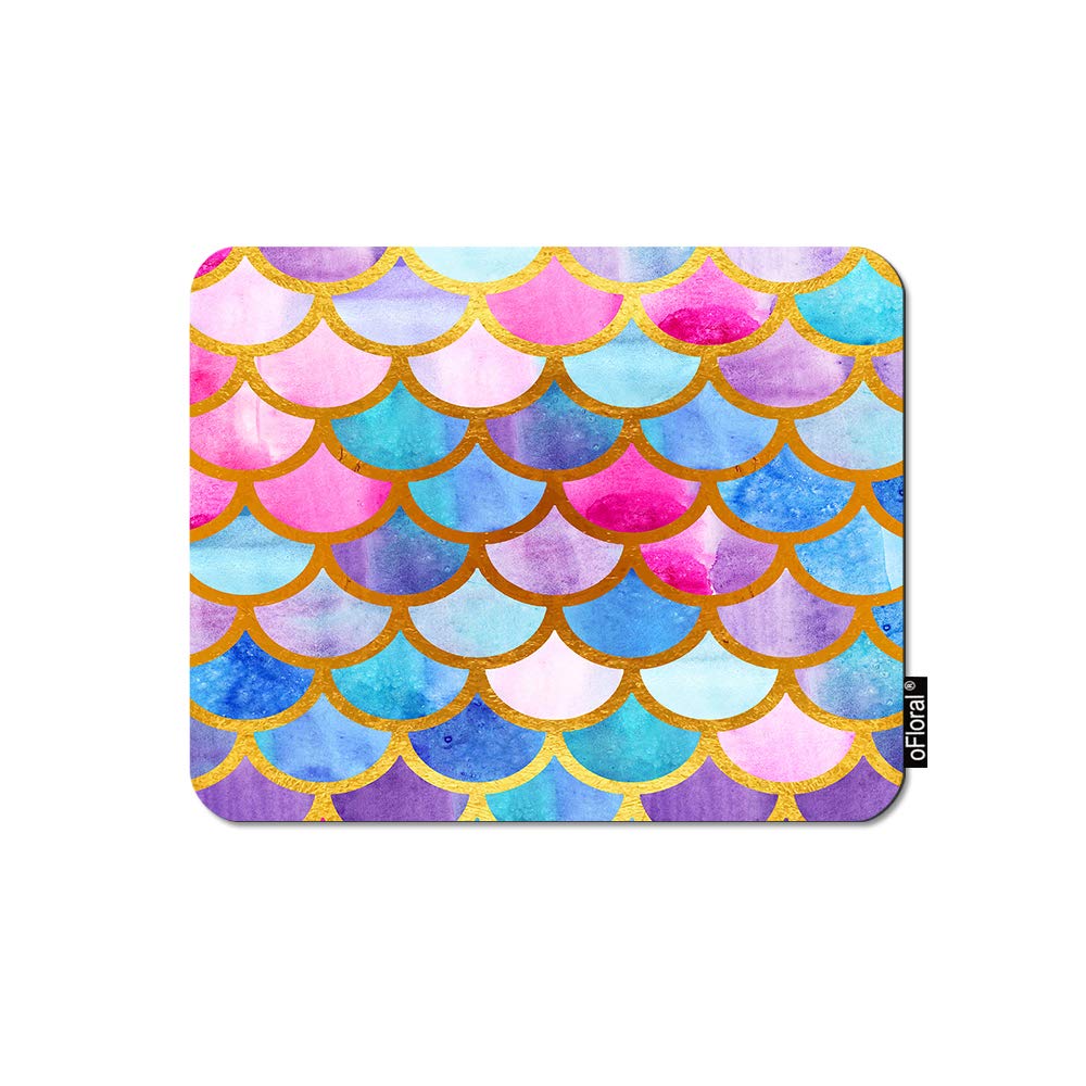 oFloral Dinosaur Gaming Mouse Pad Red Sad Dino If You are Happy You Know It Letter Decorative Mousepad Rubber Base Home Decor for Computers Laptop Office Home 7.9X9.5 Inch 7.9x9.5 inch