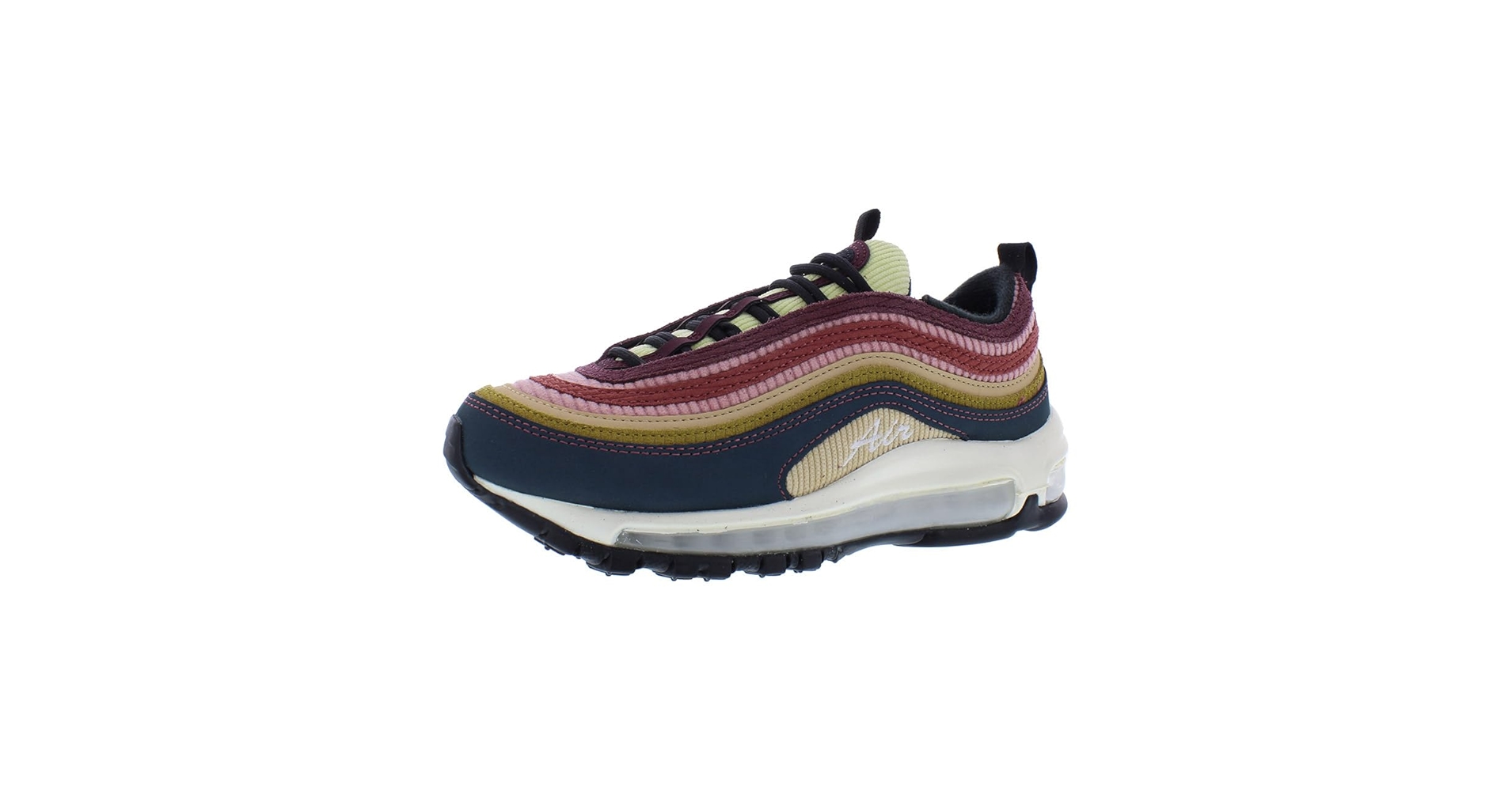 Amazon.com | Air Max 97 WMNS - Deep Jungle, White, Bronzine
