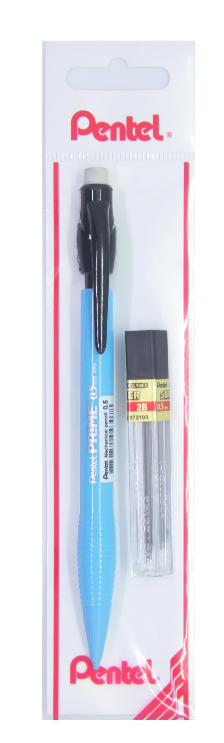 Pentel 0.5 mm PRIME Plastik Gövdeli Versatil + 12'li Yedek Uç Set A.MAVİ