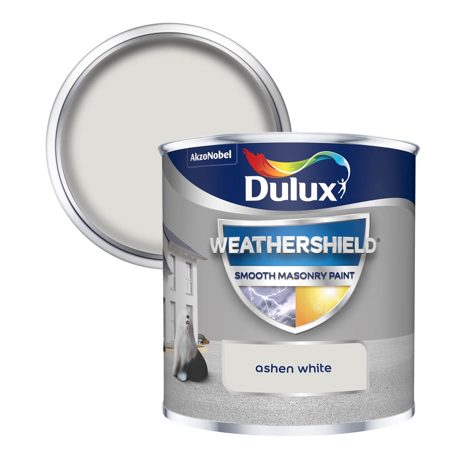 Dulux Retail Ashen White Dulux All Weather Protection Smooth Masonry - 250Ml