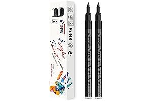 TFIVE Paint Pens - 2 Pack Acrylic Marker, 0.7mm Extra Fine Tip...
